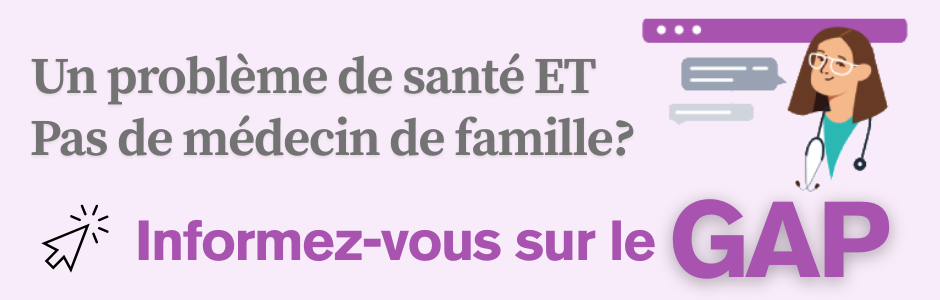 Vous cherchez un médecin de famille?